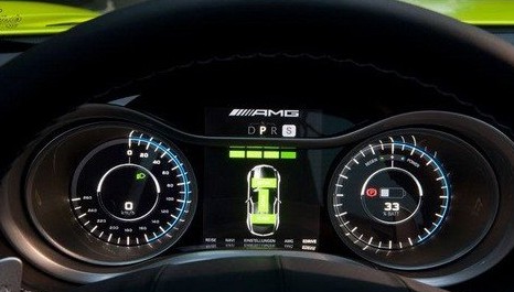 奔驰SLS AMG E-Cell一款用锂动力模块驱动的纯电动车