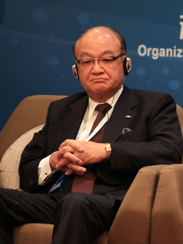 日本夏普公司董事长町田胜彦