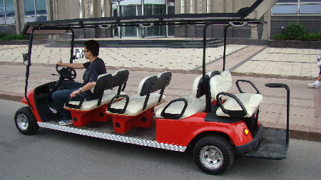 太阳能电动观光车