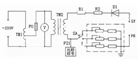 图2 池壳检测机主电路的构成